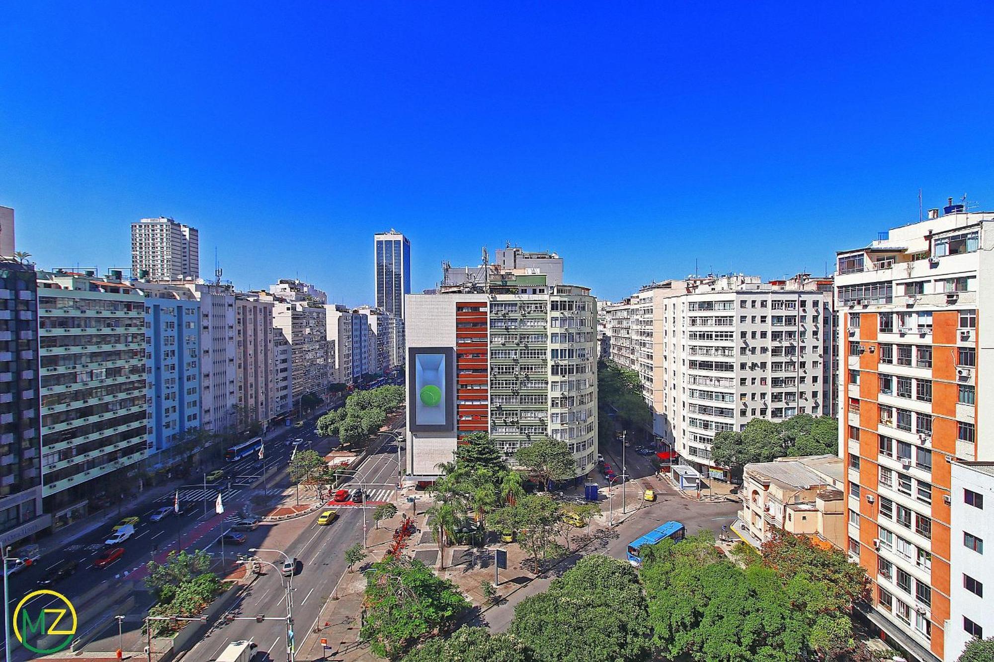 Studio Com Pequena Varanda Em Copacabana 리오데자네이루 외부 사진